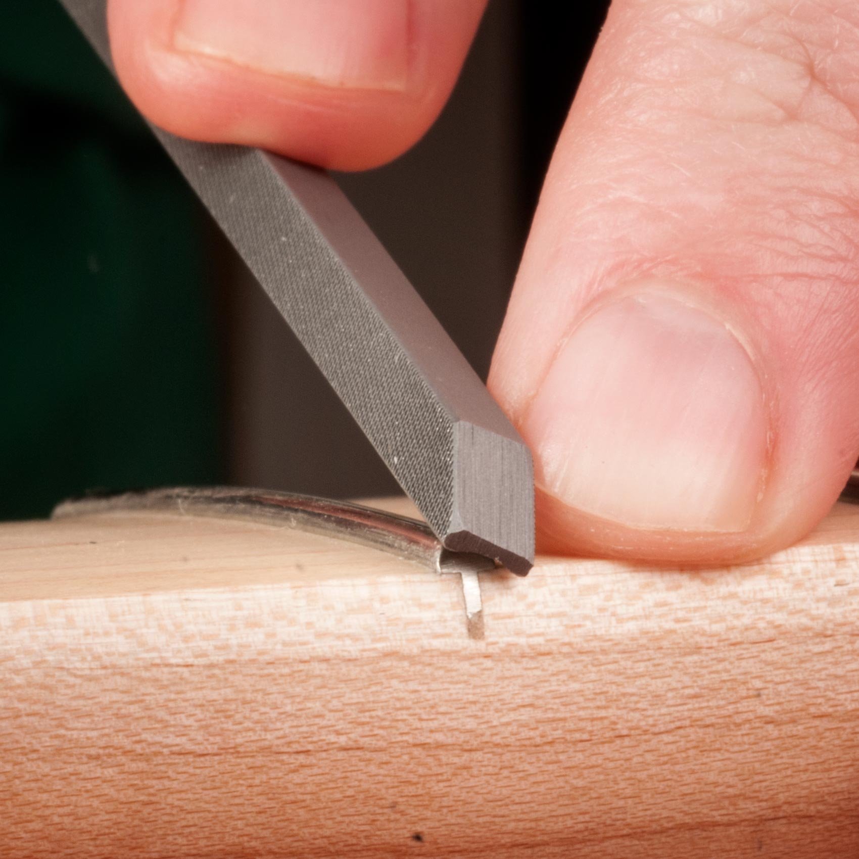 StewMac Concave Fret End File, For Medium Frets - Image 3