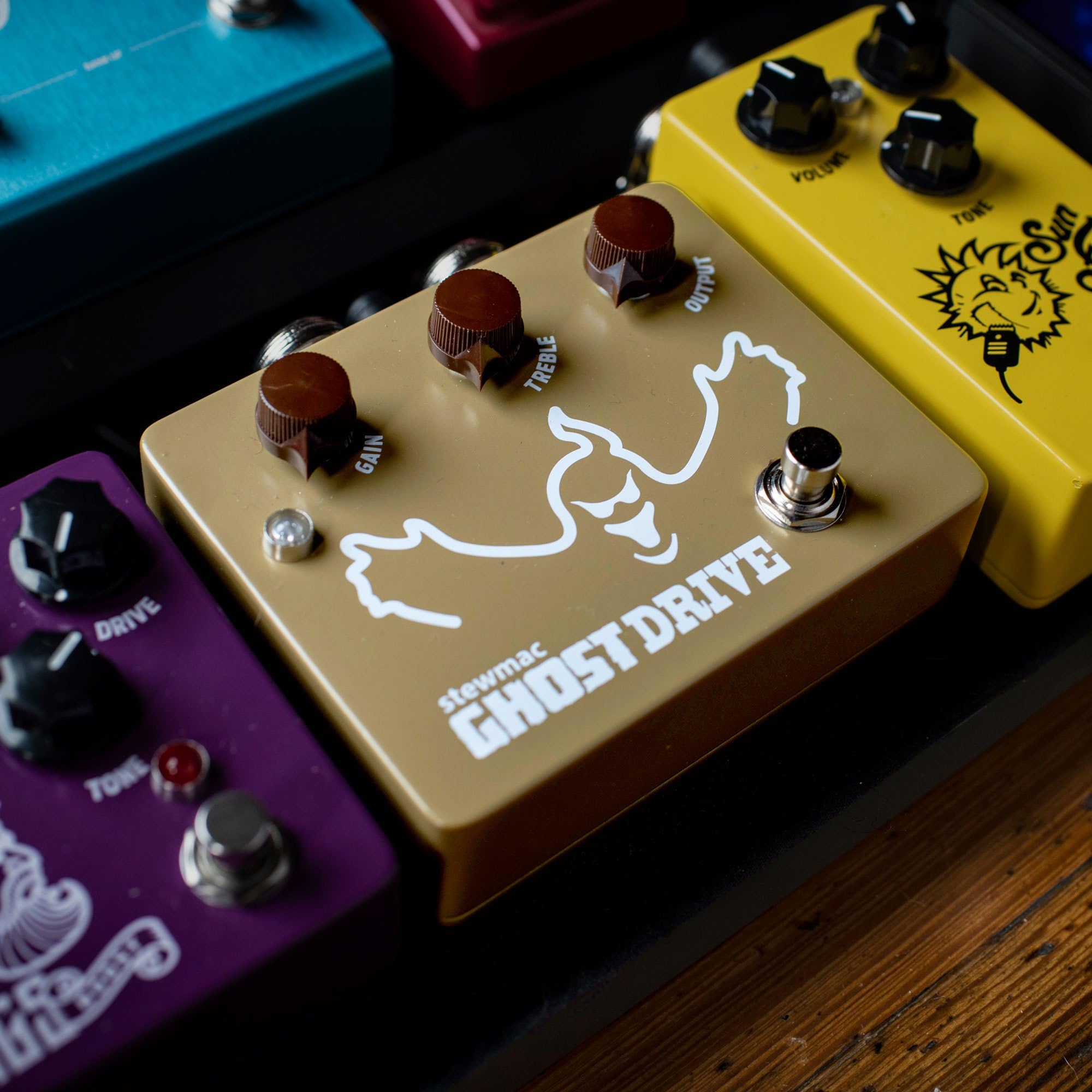 StewMac Ghost Drive Transparent Overdrive Pedal – Authentic Klon–Inspired Circuit – Professionally Built Overdrive Effects Pedal - Image 4