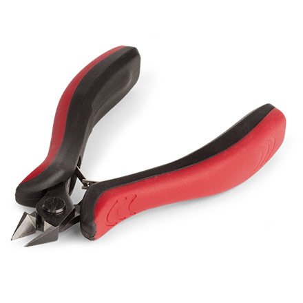 StewMac Guitar Pliers Set of 4 – Wire Cutter, String Cutter, Round-Nose Bending Pliers, Long-Nose Pliers – Essential Guitar Shop Tools - Image 3