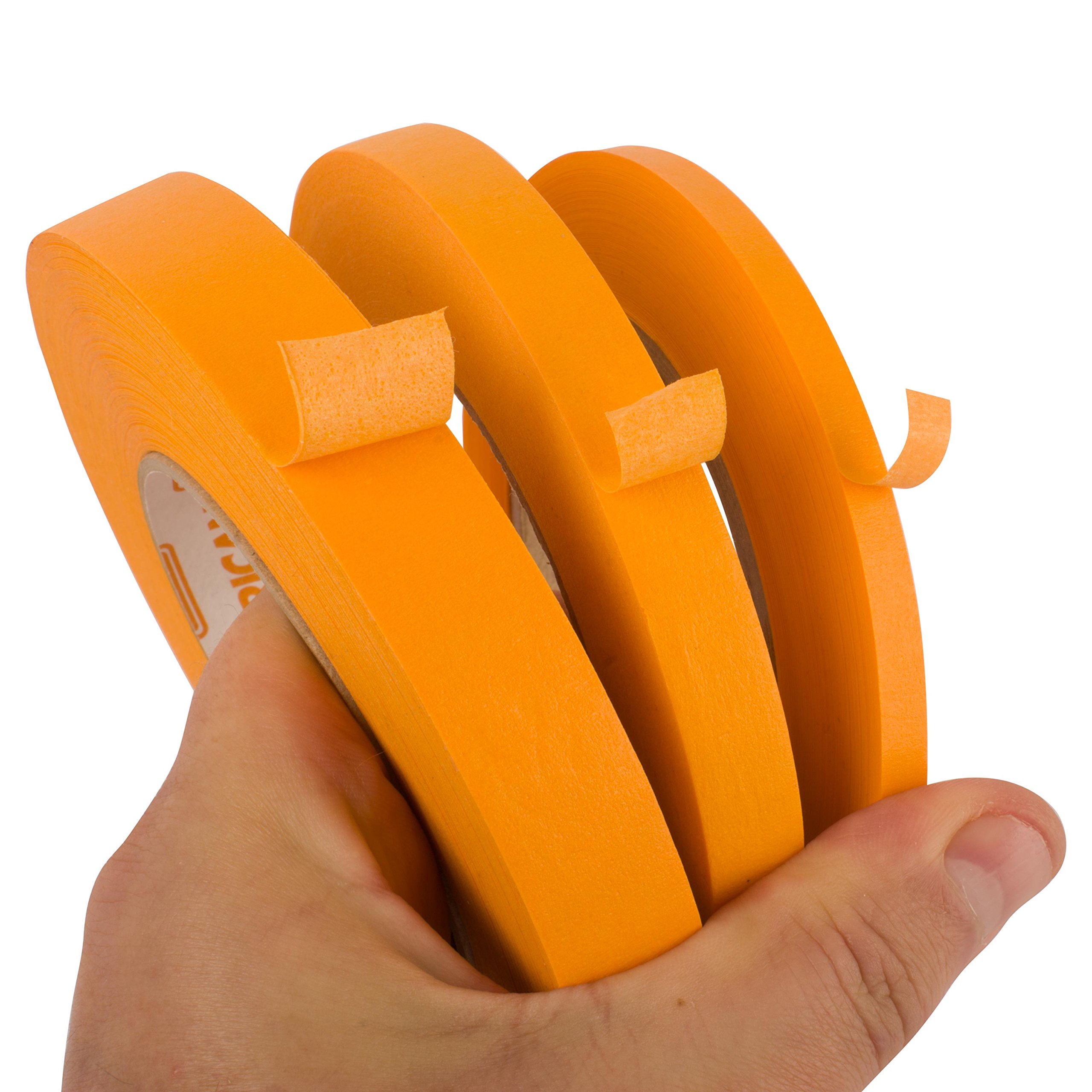 StewMac Guitar Shop Tape Deck, Orange Multi Purpose Tape Set (0593) - Image 3